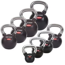 Sport-Thieme Kettlebell-Set "Gummiert Mit Glattem Chrom-Griff" 9 Sport-Thieme Kettlebell-Set "Gummiert Mit Glattem Chrom-Griff" -Fitnessgeräte 132 0839