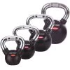 Sport-Thieme Kettlebell-Set "Gummiert Mit Chrom-Griff" -Fitnessgeräte 132 0901