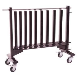 Sport-Thieme Hantel-Ablageständer "Gymnastikhanteln", Fahrbar 13 Sport-Thieme Hantel-Ablageständer "Gymnastikhanteln", Fahrbar -Fitnessgeräte 138 9702 4