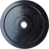 Sport-Thieme Hantelscheibe "Bumper Plate", Schwarz