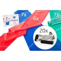 TheraBand Fitnessbänder-Set "Verein" -Fitnessgeräte 274 6803